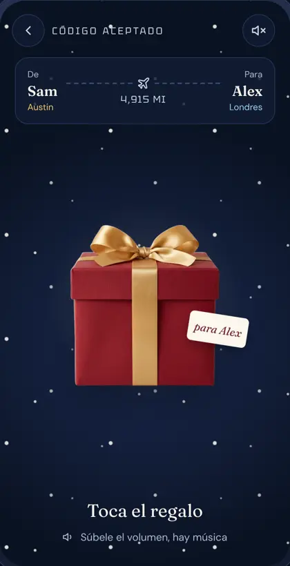 El regalo: toca el regalo